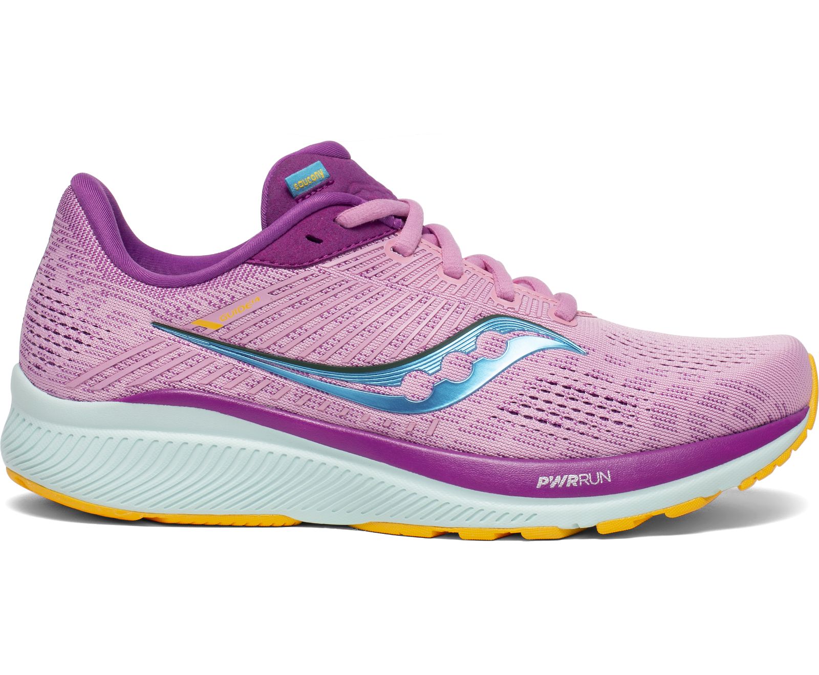 Saucony Guide 14 Women\'s Running Shoes Pink / Purple | Canada 145GSOL